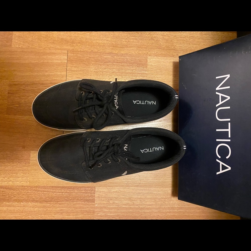 ππ Nautica Boys Berrian Crepe Lifestyle Athletic and Training Shoes - Picture 4 of 7